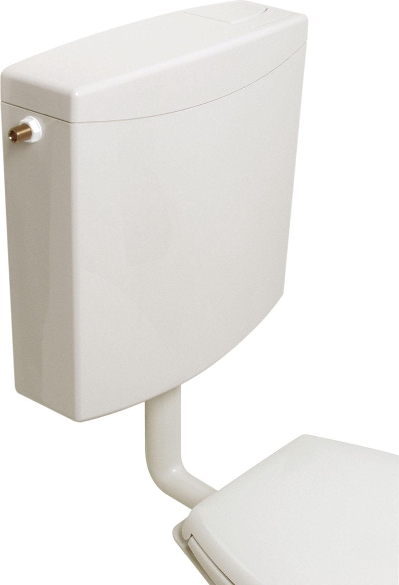 Plieger weser laaghangend reservoir - dualflush - pergamon - stortbak