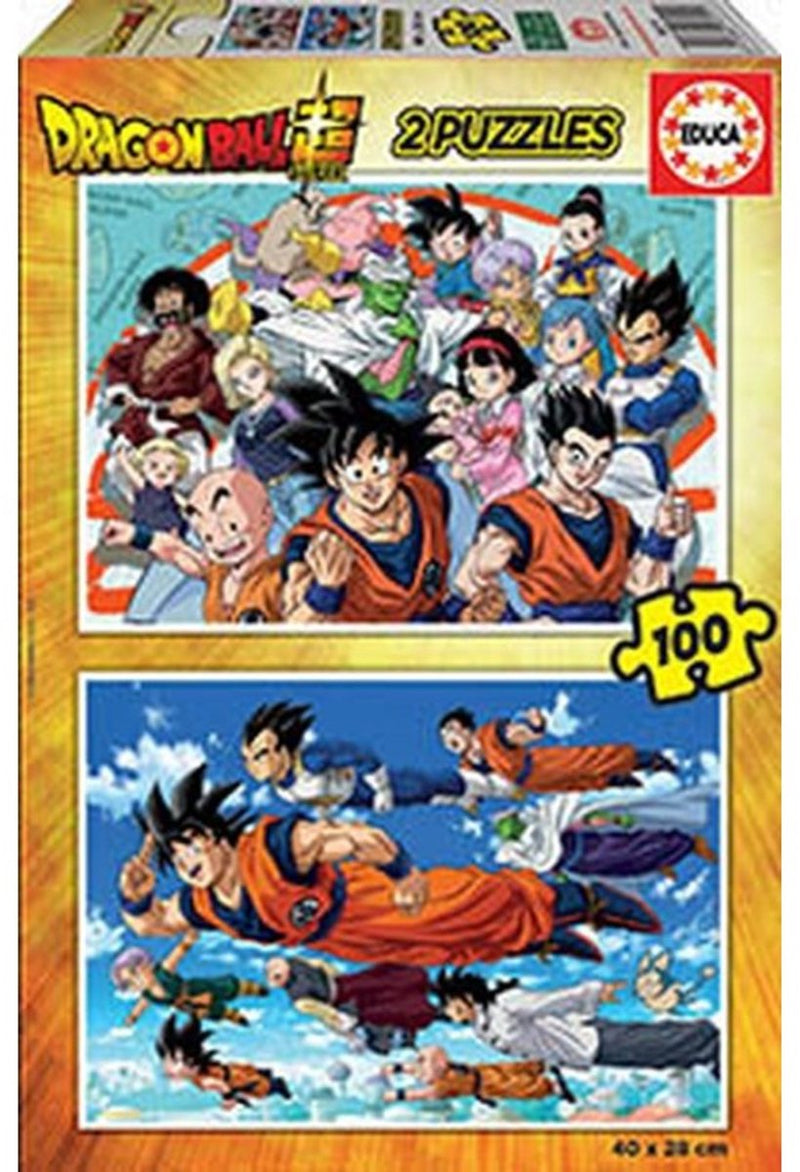 Educa - Puzzle Dragon Ball - 2 x 100 pezzi
