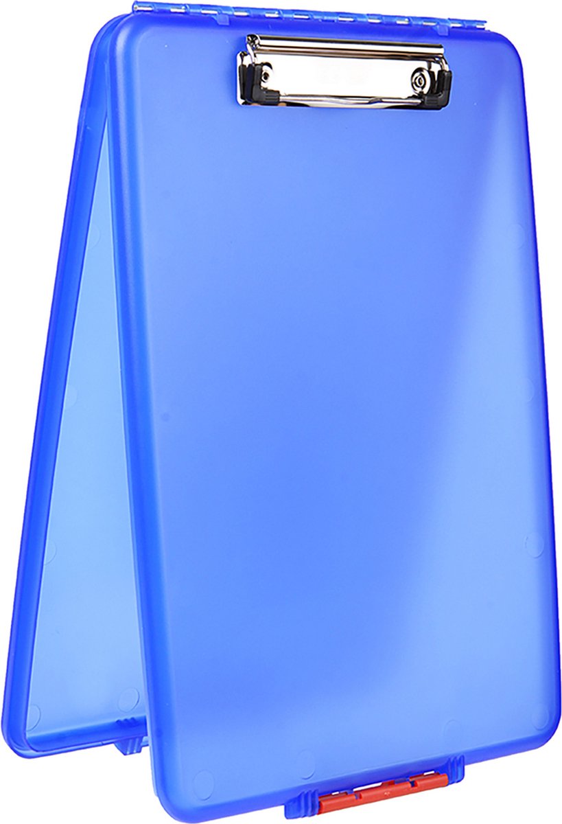 Appunti Seco A4 - blu - con vano portaoggetti - slimline - se-sc1517-be
