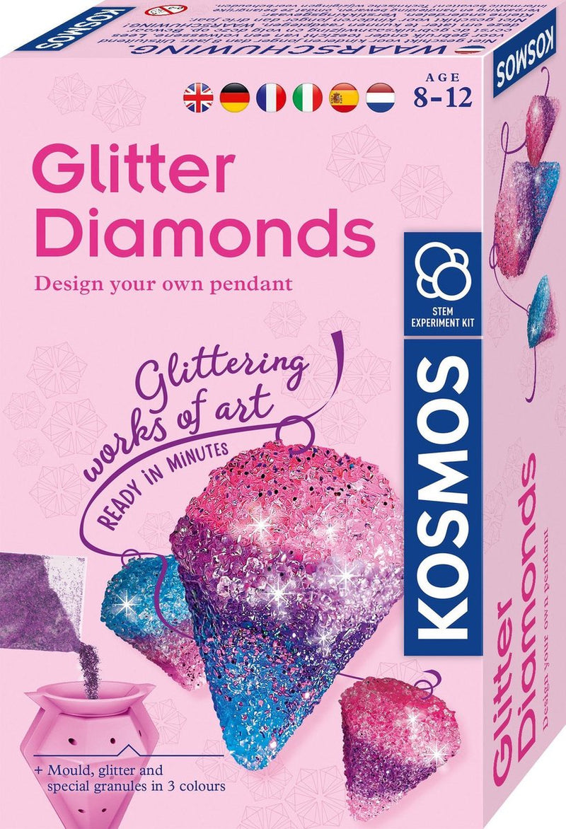 Hacer diamantes de cosmos brillo