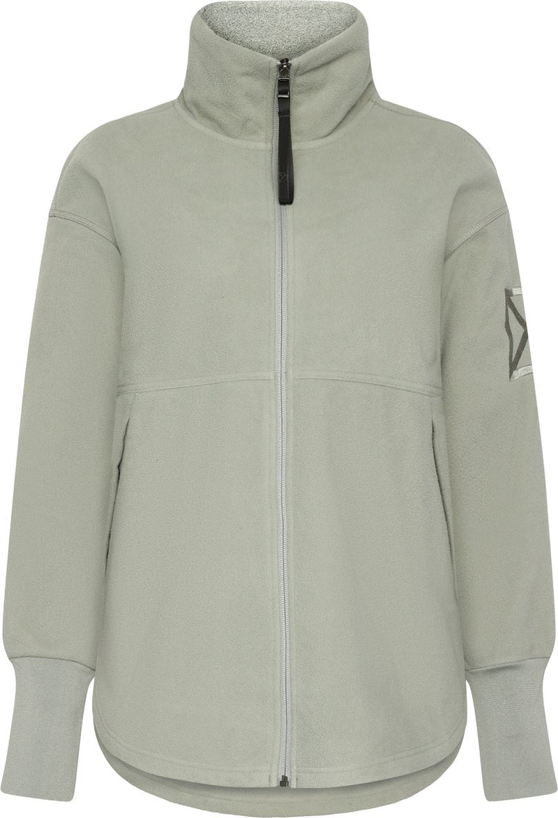 Didriksons Ronja Wns giacca outdoor da donna con zip intera - foglia wiled