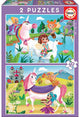Educa puzzel unicorns and fairies 40 stuks