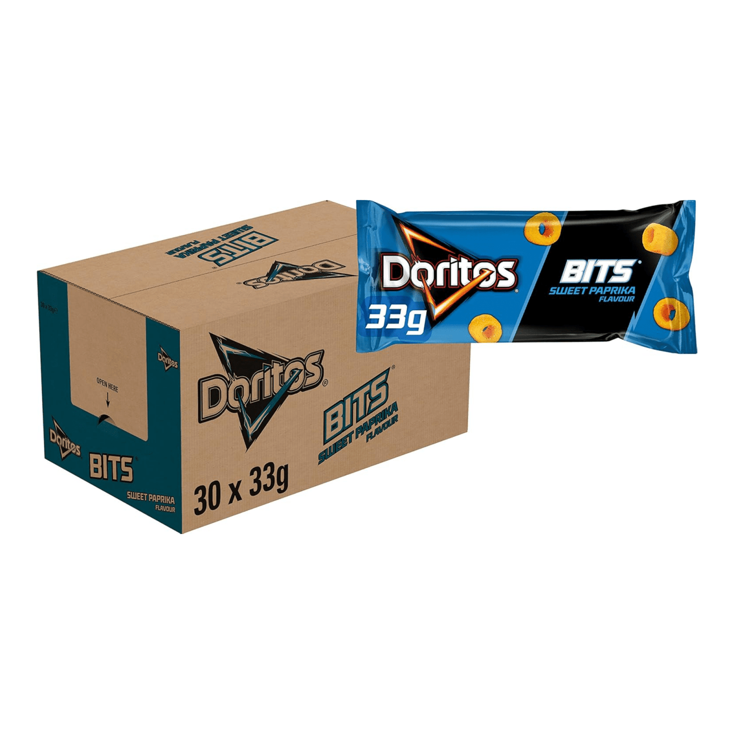 Doritos pezzetti paprika dolce blu (30x 33gr)