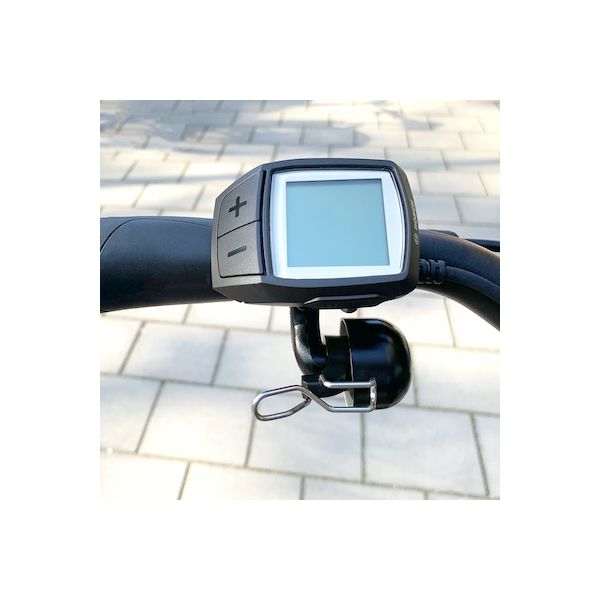 Campanello per e-bike Widek nero su scheda