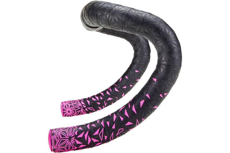 Spacaz Super Sticky Kush Star Fade Scade Ribbon Black Neon Pink Incluso Tappo di sterzo rosa in alluminio