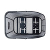 Icona del cestino per biciclette di basilico m Multi Sistema NX 12 litri 39 x 24 x 13 - Nero