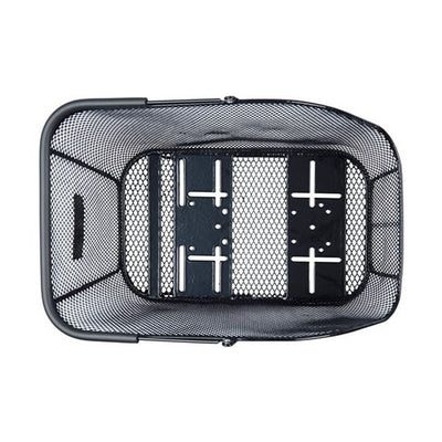 Icona del cestino per biciclette di basilico m Multi Sistema NX 12 litri 39 x 24 x 13 - Nero