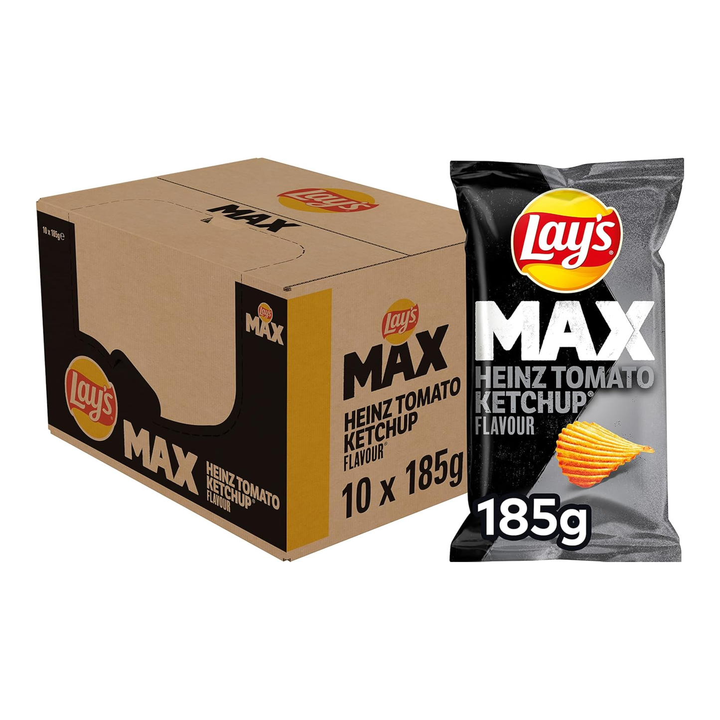 Ketchup di pomodoro Lay's Max Heinz (10x 185gr)