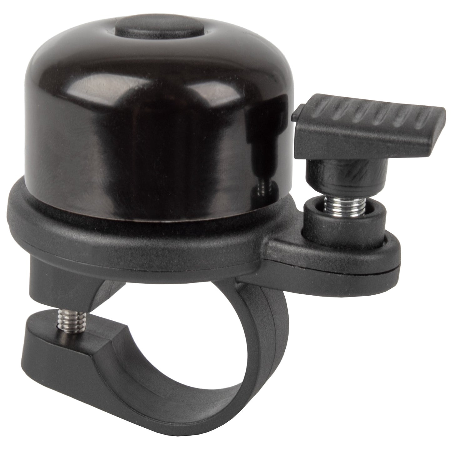 Airbell Bicycle Bell con supporto per airtag Ø31,8 mm nero