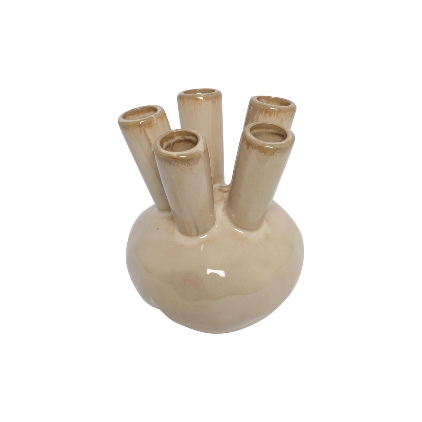 Vaso tulipano Countryfield m beige 18,5x18,5x21 cm