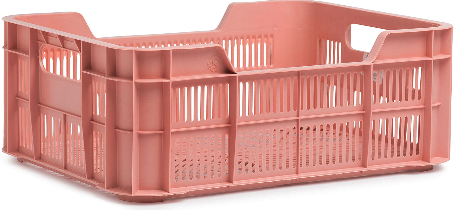 Crate di biciclette urbana Helsinki Plastica 11L 40x30x15 cm Rosa caldo