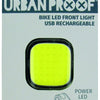 UrbanProof high power koplamp geel USB
