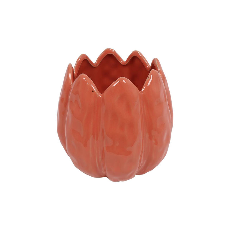 Countryfield bloempot tulp donker roze 12x12x13cm