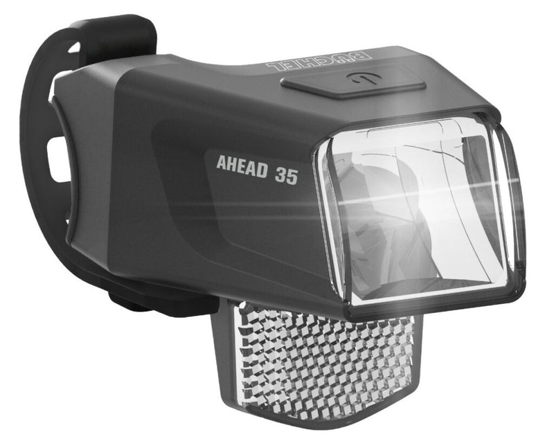 Büchel koplamp led ahead 35 - zwart
