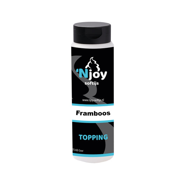 Njoy topping framboos (500ml)