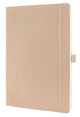 Cuaderno sigel - conceptum pure - a5 - beige - tapa dura - 194 páginas - 80 gramos - línea - si-co651