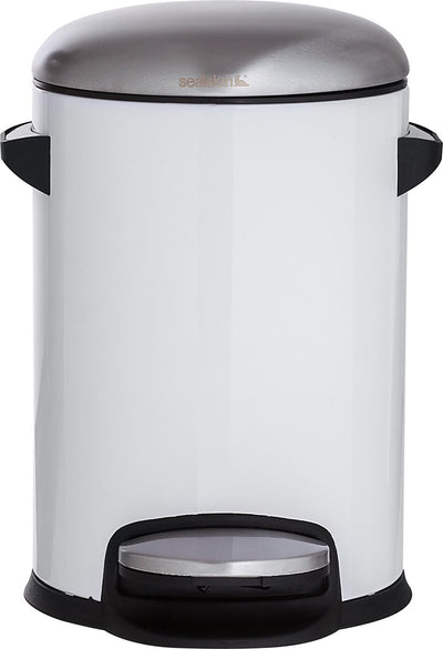 Sealskin cosmic - cubo de basura con pedal 3 litros independiente - blanco
