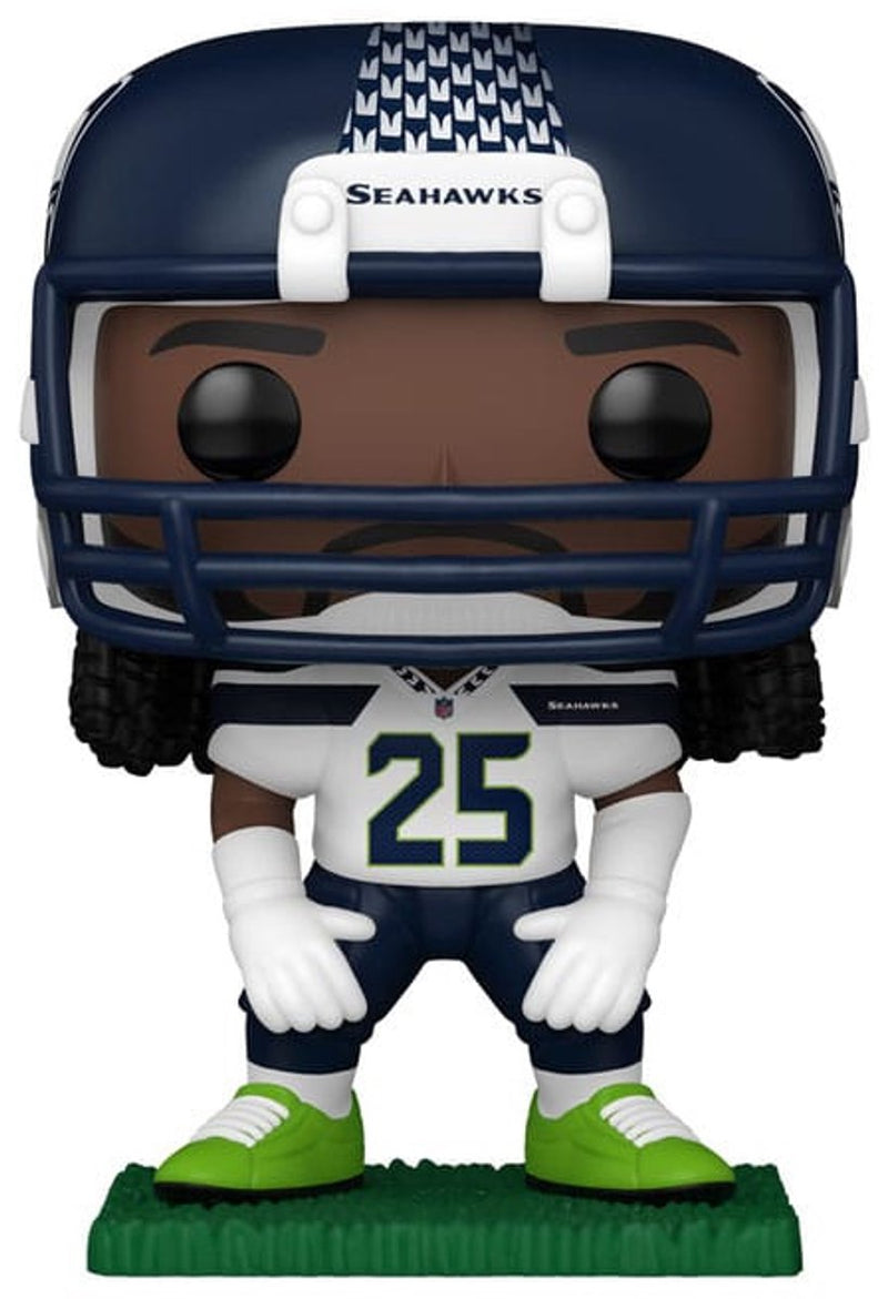 Funko nfl: legends pop! sports vinyl figure legends- richard sherman(seahawks) 9 cm pop! figuur