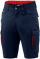 Sparco werkbermuda hawaii werkbroek - marineblauw zwart