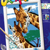 Ravvensburger Creart Painting su numeri carini giraffe
