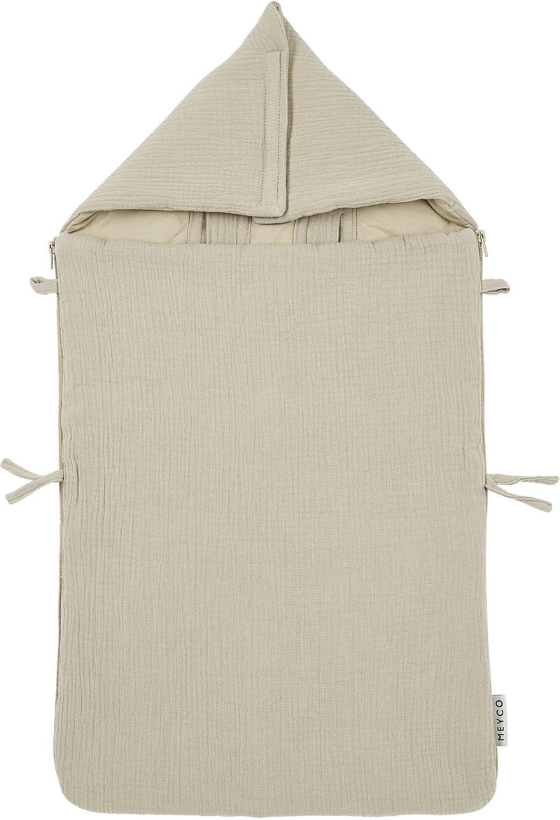 Saco meyco baby uni - hidrofílico prelavado - arena - 40x82cm