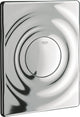 Placca di comando WC Grohe Surf mono scarico verticale orizzontale cromo