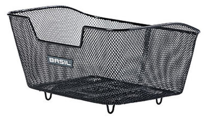 Basil Base M WSL - Canasta de bicicleta - En la parte posterior, incluido el sistema Basil WSL - Negro