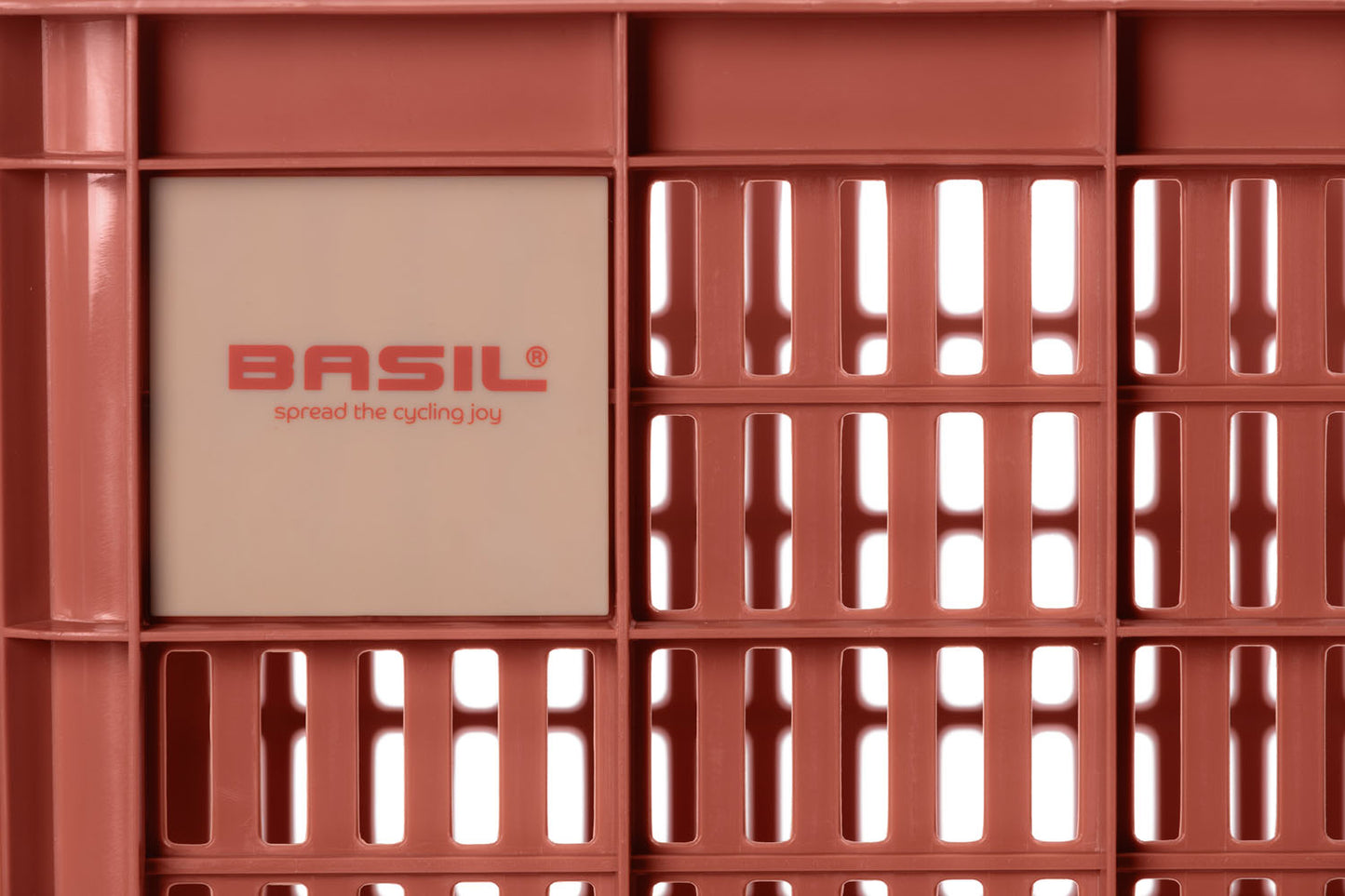 Basil fietskrat M - medium - 29.5 liter - rood