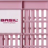 Basil fietskrat S - klein - 17.5 liter - roze