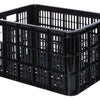 Basil Fietskrat L - Grande - 40 litros - Negro