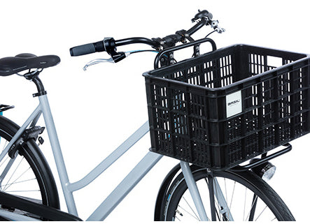 Basil Bicycle Crat Mik L - Grande - 40 litros - Negro