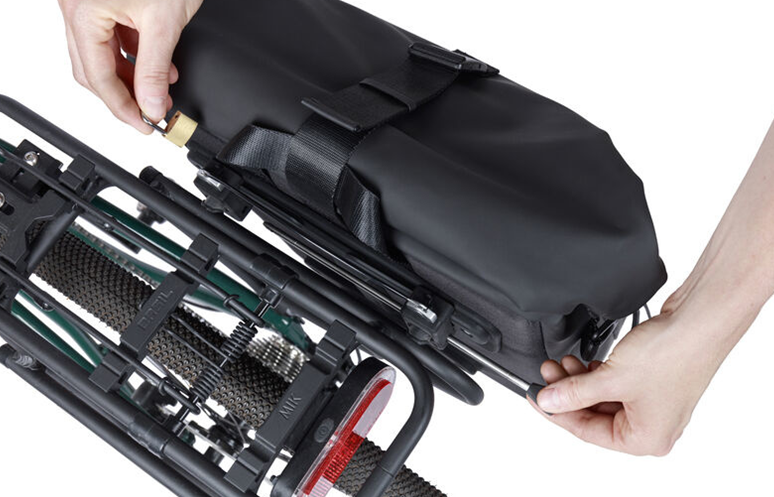 Basil Mik Side Lockpin, nero, per portapacchi