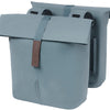 Basil Tas City Dubbel Vegan Leather | Graphite Blue