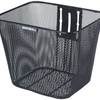 Basil Bicycle Basket Bilbao con montaggio fisso 26 x 22 x 27 cm nero