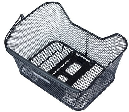 Basil Bicycle Basket Base M Multy System Nx 13 litri 25 x 33 x 16 cm - nero