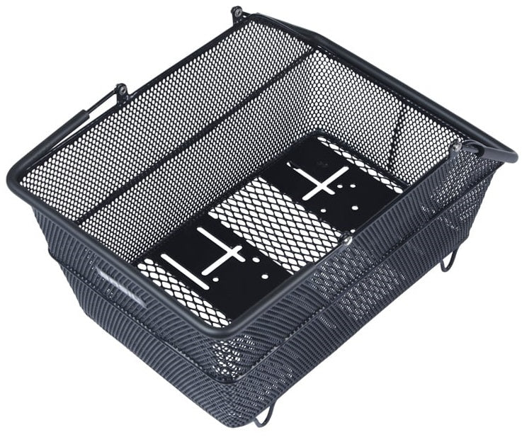 Basil Bicycle Bicked Basket Basket Multisystem NX - Nero