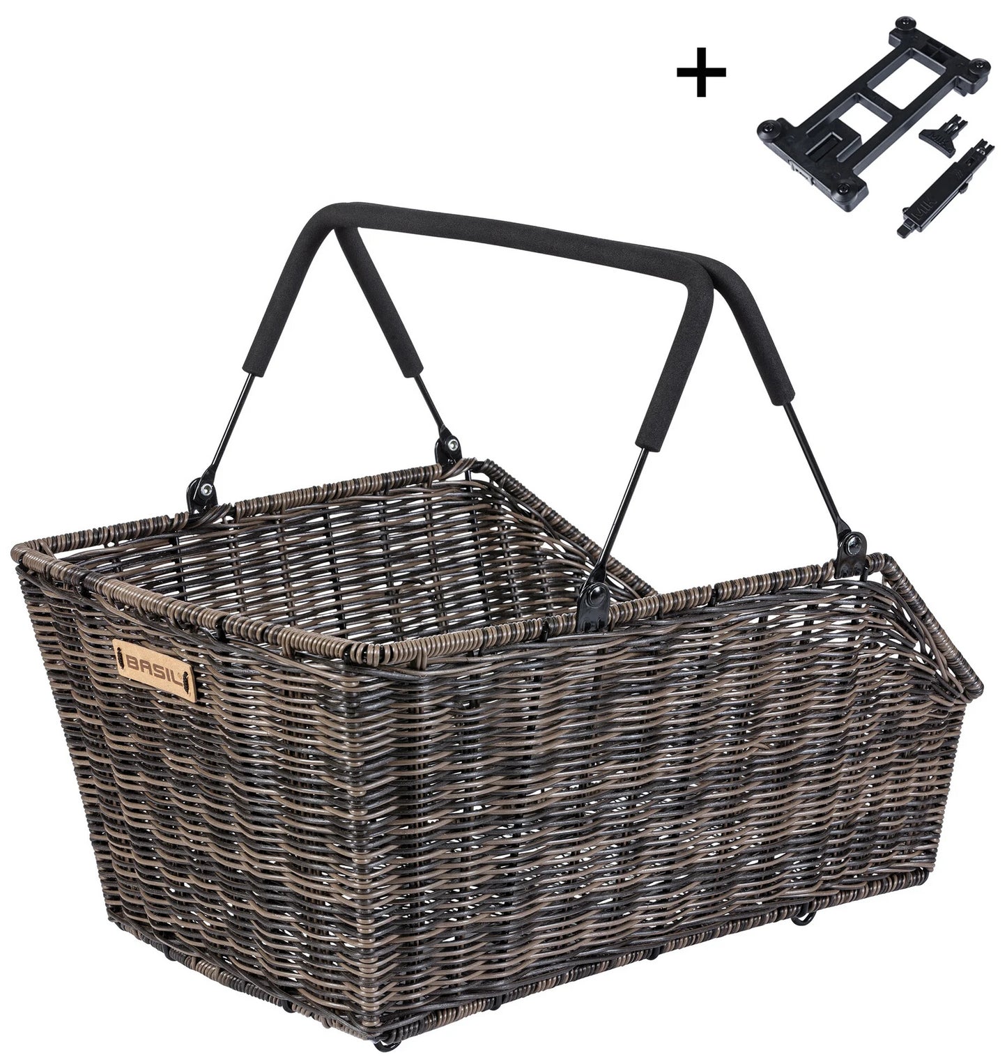 Basil Basket Cento Mik Rattan Brown scuro