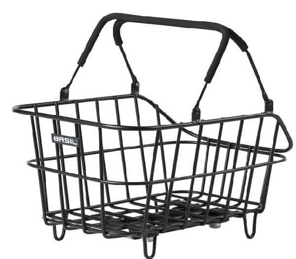 Basil Basket Cento Alu Mik 21L Matt Black 34x46x25.5 cm