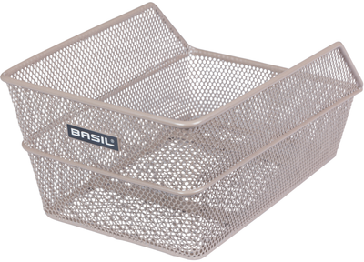 Basil Bicycle Basket Cento S 31 x 21 x 0 cm nudo metallico