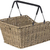 Basil Bicycle Basket Cento Rattan Look Multi System 40 x 25 x 12 cm - Sealgrass
