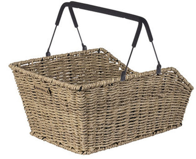Basil fietsmand cento rattan look multi system 40 x 25 x 12 cm - seagrass