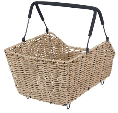 Basil fietsmand cento rattan look multi system 40 x 25 x 12 cm - seagrass