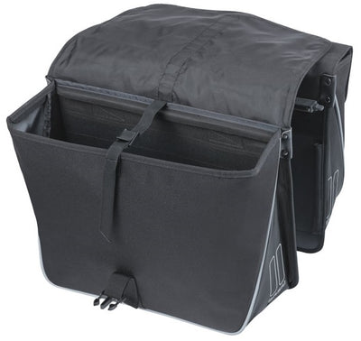 Basil Doble Bolsa Forte Mik 35L Negro