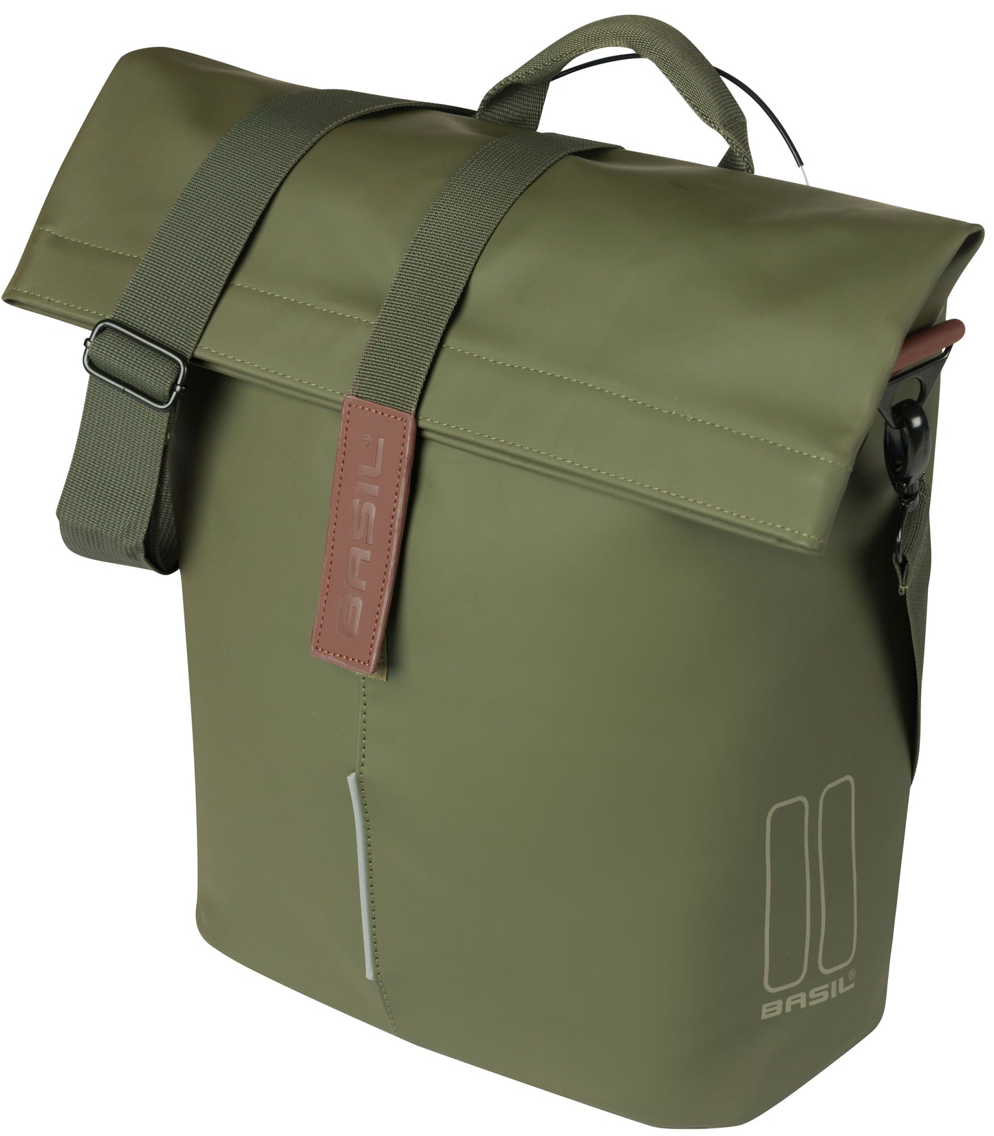 Basil Shopper City Mik Studs 14-16l Mossgroen