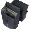 Basil tas move dubbel zwart | 30l