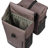Basil dubbele fietstas move mik 30 liter 16 x 27 x 38 cm - bruin