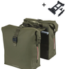 Basil Double Bag Soho Nordlicht Mik 41L Mossgroen