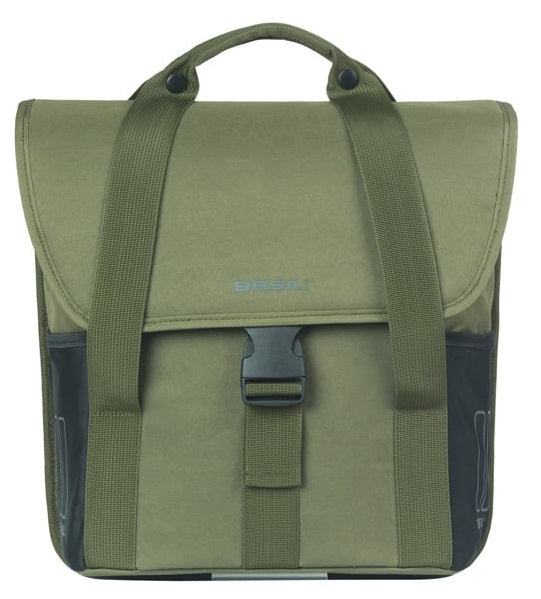Basil Single Bag Go 16L Dark Green