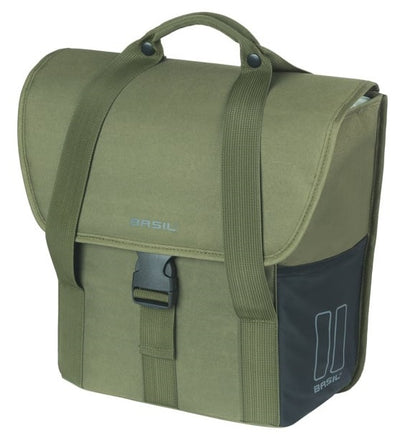 Basil Single Bag Go 16l Dark Green