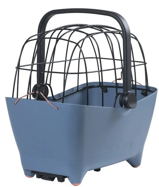 Basil cestino del cane Buddy Mik 32L Denim sbiadito 45x32x22cm